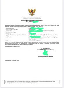 contoh izin apotek OSS RBA