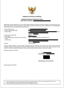 Contoh Izin Usaha Ekspedisi OSS RBA