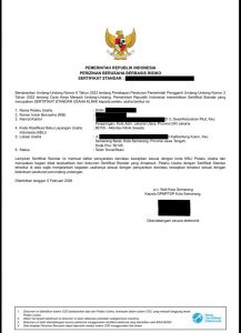 contoh izin klinik perorangan oss rba terbaru